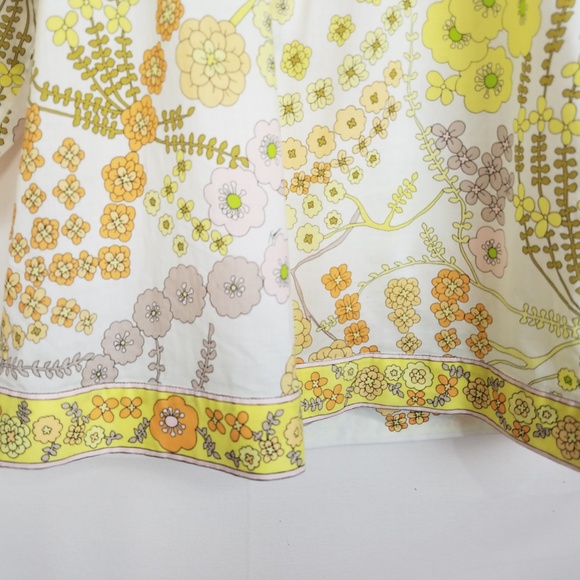 Trina Turk Chirp Blouse Small Floral Tunic Small - Picture 3 of 8